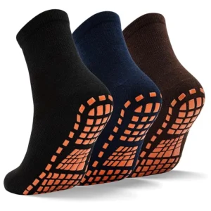 Gripper Socks for Yoga and Fitness - Pack of 3